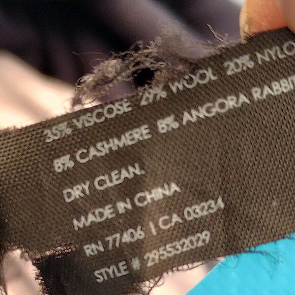 Club Monaco Black Knit Sweater Dress / Tunic with Peekaboo Back - Women's - XS - Picture 12 of 12